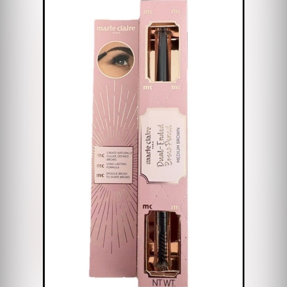 🌈 Dual-Ended Brow Pencil - Medium Brown